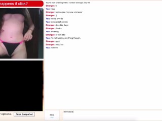 Girl is desperate to show me her new underwear on Omegle