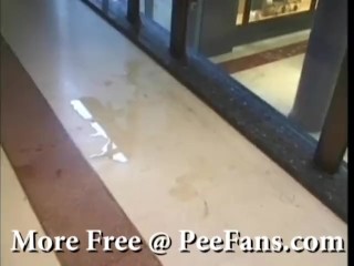 Mother and Daughter Pissing Their Panties Together In Public | Pee Fans